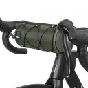 Borsa da ciclismo impermeabile 25×10 cm Borsa di grande capacità per bicicletta con elementi riflettenti Borsa pratica per il telaio della bicicletta Spazio di stoccaggio per ciclisti 2