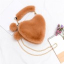 Borsa da donna in pelliccia sintetica M765 3