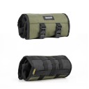 Borsa da moto per attrezzi 50x20 cm Borsa da sella pieghevole Roll Toolkit Custodia portatile per attrezzi Borsa laterale senza attrezzi 1