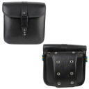 Borsa da moto retro 26x25x12 cm in PU pelle PVC Borsa laterale per serbatoio Borsa da stivaggio Bagaglio Accessori per moto 4