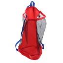 Borsa da spiaggia pieghevole in rete 24×47 cm per bambini Cesto impermeabile per giocattoli Borsa da stoccaggio portatile per nuoto e attività estive all'aperto 4