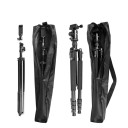 Borsa da trasporto per treppiede 84 x 10 cm in tessuto Oxford Copertura impermeabile con zip Materiale resistente con maniglia Adatta per treppiedi 3