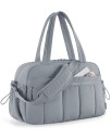 Borsa da viaggio da donna impermeabile 42 x 19 x 30 cm Borsa sportiva da palestra Borsa a tracolla leggera Borsa da weekend per abbigliamento 6
