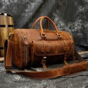 Borsa da viaggio in pelle da uomo T476 2