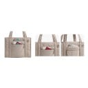 Borsa da viaggio per donne leggera borsa a tracolla con zip 14,5 x 11 x 6,3 pollici borsa in poliestere a spalla per laptop da lavoro e scuola 8
