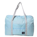Borsa da viaggio pieghevole 44 x 30 x 13 cm Borsa in poliestere a tracolla Fissaggio su valigia Borsa leggera per il weekend Borsa compatta da aereo 5