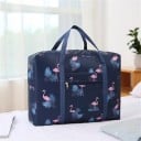 Borsa da viaggio pieghevole con stampa per vacanze e gite Con tasca frontale con zip Su manico della valigia In nylon Dimensioni 47 x 33 x 16 cm 4