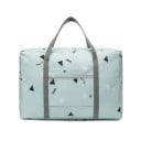 Borsa da viaggio pieghevole con stampa per vacanze e gite Con tasca frontale con zip Su manico della valigia In nylon Dimensioni 47 x 33 x 16 cm 7