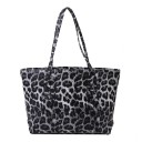 Borsa grande da donna a spalla con motivo animale Borsa shopper spaziosa per ogni giorno Maniglie lunghe PU pelle 46 x 30 x 12 cm 1