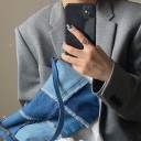 Borsa in denim da donna 3