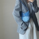 Borsa in denim da donna 5