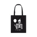 Borsa in tela da donna scheletro 6