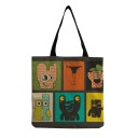 Borsa in tela per bambini mostro 17