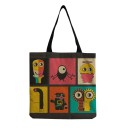 Borsa in tela per bambini mostro 19