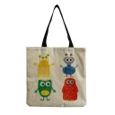 Borsa in tela per bambini mostro 28