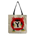 Borsa in tela per bambini mostro 8