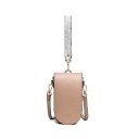 Borsa mini da donna a tracolla con patta Pelle sintetica e poliestere 18,5 x 10 x 5 cm Tracolla removibile e manico corto per polso 3