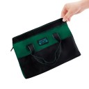 Borsa per attrezzi 31 x 21 x 17 cm Tessuto Oxford resistente e robusto Impermeabile Borsa a mano portatile per elettricisti e officina 3