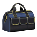 Borsa per attrezzi 31x17x23 cm in tessuto oxford impermeabile con tasche multiple fondo rinforzato alta capacità resistente 1