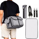 Borsa per pannolini multifunzionale con accessori 2