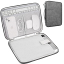 Borsa per tablet 9–11 pollici per iPad Air 2023 Custodia universale per tablet Borsa protettiva portatile con manico Colore neutro Design 9