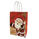 Borsa regalo di Natale 21 x 15 x 8 cm 4 pz 7