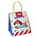 Borsa termica per il pranzo con motivo di cane 19x22,5x17 cm Borsa refrigerante isolante per cibo con pellicola in alluminio, chiusura a velcro 1