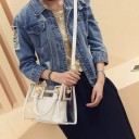 Borsa trasparente da donna M1454 6