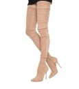 Botas altas hasta la rodilla para mujer A680 4