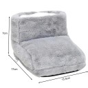 Botas aquecidasAquecedor elétrico de pés 35 x 30 x 21 cm saco macio aquecido por USB 5V 10W Três níveis de temperatura Aquecedor interno 6