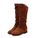 Botas de camurça femininas J1759 9