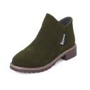 Botas de cano baixo femininas J2744 4
