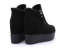 Botas de cano curto de inverno para senhora - Pretas 4