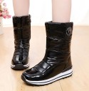 Botas de Inverno Brilhantes para Senhora J1736 6