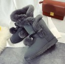 Botas de Inverno Femininas com Pompons J2430 1