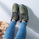 Botas de inverno femininas traper com pelúcia J3019 3