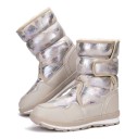 Botas de invierno con estampado militar J1018 8