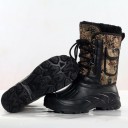 Botas de invierno de camuflaje para hombre J962 12