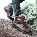 Botas de invierno de lujo para hombre J1378 9