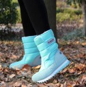Botas de invierno de mujer con cierre de velcro J3230 4