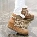 Botas de invierno de mujer con cordones J1812 1