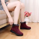 Botas de invierno de mujer con cremallera y pelo J1810 1