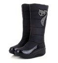 Botas de invierno de mujer con gato J1198 1