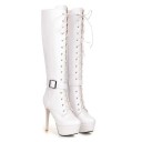 Botas de invierno de mujer con pelo. 7