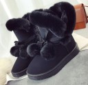 Botas de invierno de mujer con pompones J2430 7