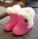 Botas de invierno de niña con pelo. 9