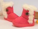 Botas de invierno de niña con pelo. 5