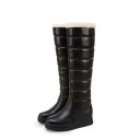 Botas de invierno de rayas para mujer J1822 11