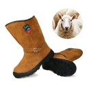 Botas de invierno para hombre con lana de oveja. 2