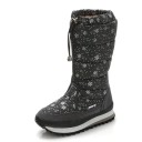 Botas de invierno para mujer con estampado de copos de nieve J1191 5